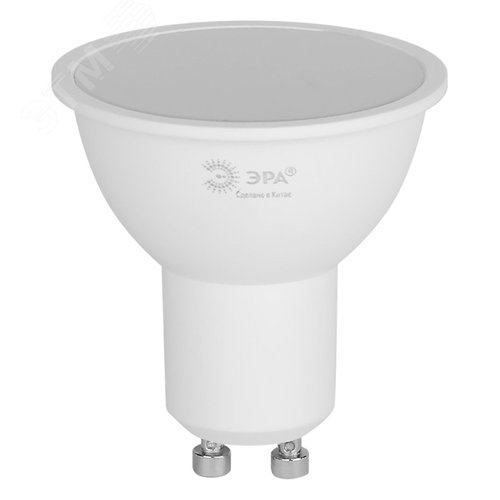 Лампа светодиодная LED 6 Вт 600Лм 4000К софит нейтральный GU10 220-240В LED MR16-6W-840-GU10 Green Line - фото 2