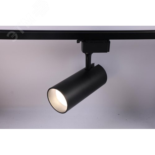 Светильник трековый однофазный TR5-30 COB BK 30 ватт 4000К 2100 Лм черный - фото 4