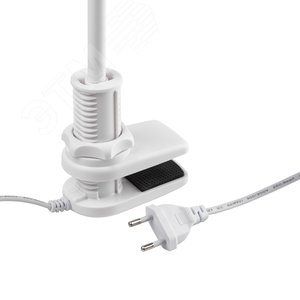 Светильник настольный NLED-509-8W-W светодиодный на струбцине белый - фото 7