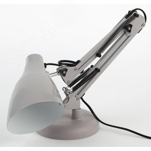 Светильник настольный N-123-Е27-40W-GY серый ( - фото 8