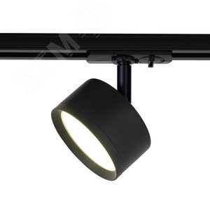 Трековый светильник TR48 - GX53 BK однофазный под лампу GX53 матовый черный под лампу GX53, лампа в комплект не входит