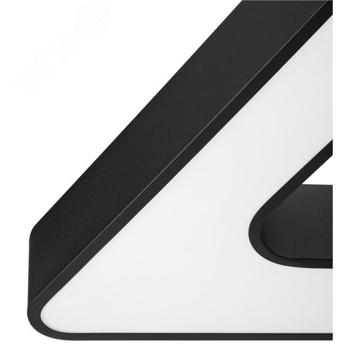 Светильник подвесной светодиодный 30Вт 2100Лм 4000К IP40 600х80 черный Geometria Delta SPO-153-B-40K-030 драйвер внутри - фото 5