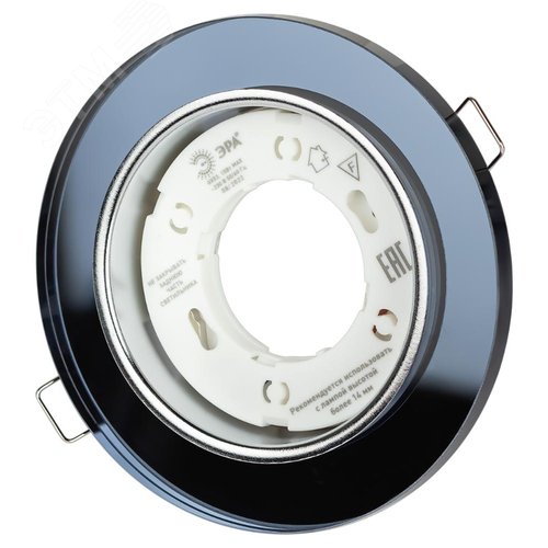 Светильник встраиваемый со светодиодной подсветкой DK LD51 BK GX53 черный - фото 6