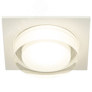 Светильник встраиваемый декоративный DK108 WH MR16 GU5.3 белый - фото 1