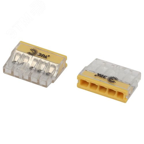 Изображение товара Клемма быстрозажимная 2273-205 компактная 5-проводная 0.2-2.5 мм2 NO-225-360 (упаковка 30 шт.) (упак)