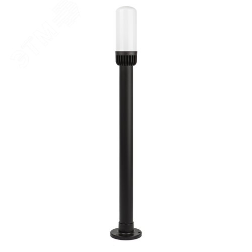 Светильник садово-парковый НТУ 01-60-013 Поллар напольный черный IP54 Е27 max60Вт h1040мм - фото 2