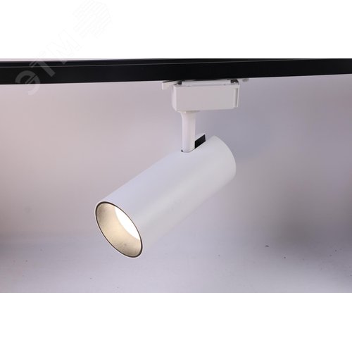 Светильник трековый однофазный TR5-30 COB WH 30 ватт 4000К 2100Лм белый - фото 3