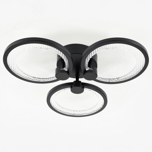 Светильник светодиодный потолочный ДПБ-46Вт 2 327Лм Модерн с ДУ Odry CLL-1-46-RC BK - фото 6