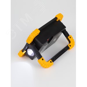 Светодиодный фонарь Рабочие Практик PA-803 прожектор аккумуляторный на батарейках 10 Вт COB + 3 Вт LED, 4 режима, элементы питания в комплекте - фото 8