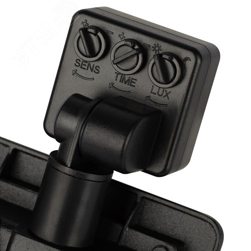 Прожектор светодиодный ДО-20 Вт 6500К 1600 ЛмIP65 200-240В регулируемый ИК-датчик черный 20w холодный корпус LPR-042-2-65K-020 - фото 5