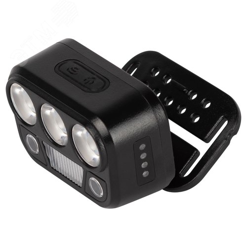 Фонарь налобный светодиодный Трофи GA-105 аккумуляторный 3+3+3 Bт сенсорное управление 5 режимов - фото 10