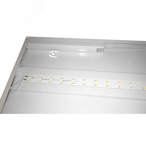 Светильник светодиодный ДВО/ДПО SPO-6-72-4K-P 72Вт 4000К 6500Лм IP40 595х595 призма с проводом - фото 3