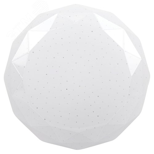 Светильник светодиодный потолочный ДПБ-18Вт 6500К Классик без ДУ SPB-6 WH 18W Slim Sparkle - фото 5