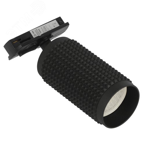 Светильник трековый однофазный ДВО TR40-GU10 BK под лампу MR16 черный - фото 5