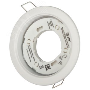 Светильник встраиваемый под лампу GX53 KL35 SWH (k) белый матовый - фото 1