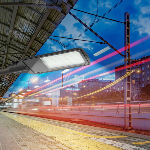 Светильник уличный светодиодный ДКУ 120Вт 5000К 12000Лм IP65 КСС Д DOB SMD 48мм SPP-504-0-50K-120 120Вт - фото 12