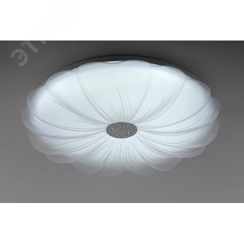 Светильник светодиодный потолочный ДПБ-84Вт 3000/6500К SPB-6 Muze 84W WH+CH без ДУ - фото 2