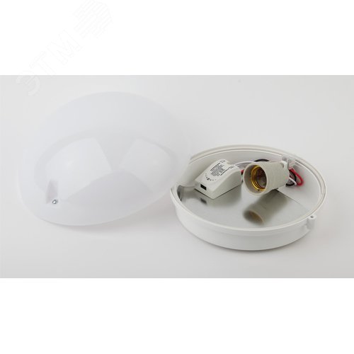 Светильник НБП 06-60-102 с фото-шумов ым датчиком 60Вт, Е27, 220В, IP54, У3, Сириус, с фото-ш умовым - фото 2