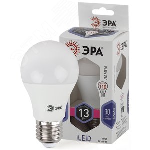 Лампа светодиодная Лампа светодиодная LED A60-11W-127V-840-E27 (диод, груша, 11Вт, 127В, нейтр, E27) (10/100/1200)