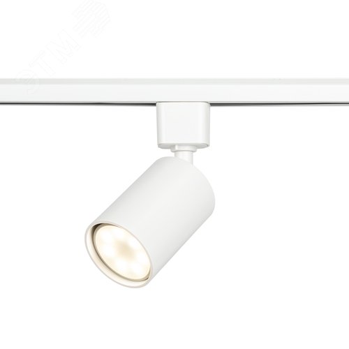 Светильник трековый однофазный TR76 - GU10 WH под лампу GU10, белый - фото 4