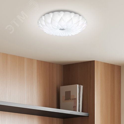 Светильник светодиодный Geometria Hexagon SPO-121-W-40K-038 38Вт 4000К 4000Лм IP40 600х80 белый подвесной - фото 5