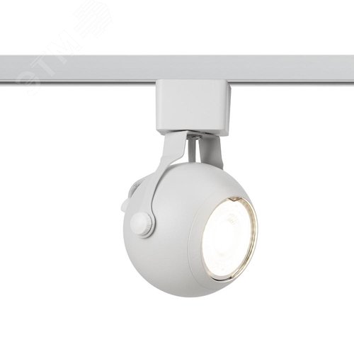 Светильник трековый однофазный TR35-GU10 WH MR16 белый под лампу - фото 3