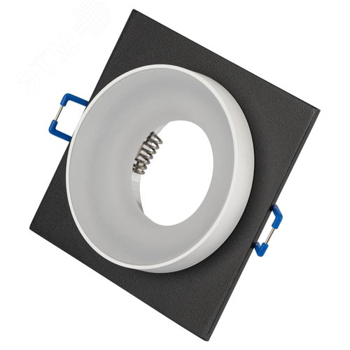 Светильник встраиваемый декоративный DK96 BK MR16 GU5.3 черный - фото 4