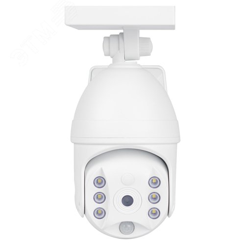 Светильник уличный ERAFS012-10 на солнечной батарее настенный Камера с датчиком движения 6 LED - фото 3