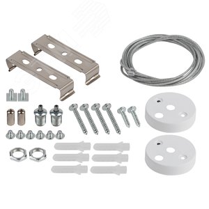 Светильник светодиодный линейный SML-12-WB-65K-W60 60Вт 6500K 5400Лм 70х1488х55 белый подвесной - фото 5