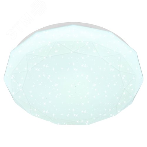 Светильник светодиодный потолочный ДПБ-24Вт 6500К Классик без ДУ SPB-6 WH 24W Slim Sparkle - фото 3