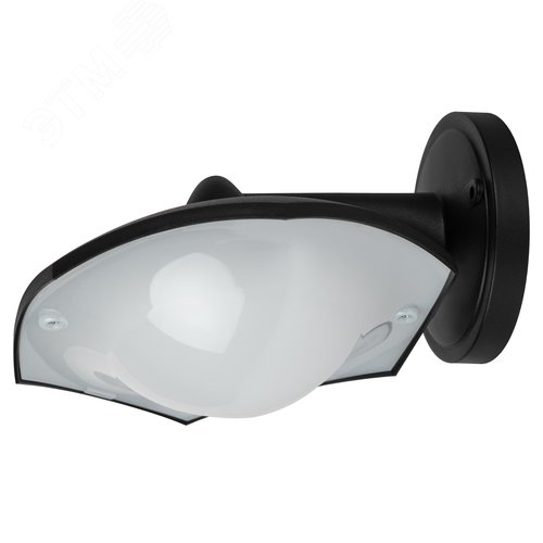 Светильник светодиодный ДБУ 8Вт 3000K IP44 07-8-007 Дели 5 черный 6 гранный - фото 2