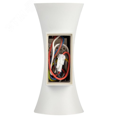 Подсветка декоративная WL42 WH+GD светодиодная 10Вт 3500К белый/золото IP54 для интерьера, фасадов зданий - фото 6