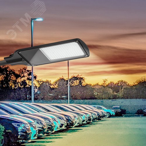 Светильник уличный светодиодный ДКУ 150Вт 5000К 15 000Лм IP65 КСС Д DOB SMD 48мм SPP-504-0-50K-150 - фото 10