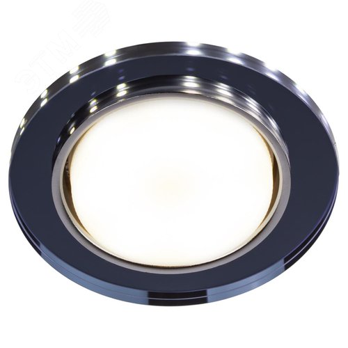 Светильник встраиваемый со светодиодной подсветкой DK LD51 BK GX53 черный - фото 7