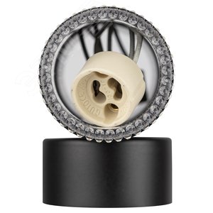 Светильник настенный WL50 BK/TR 2хGU10 2х12Вт IP20 черный, прозрачный - фото 6