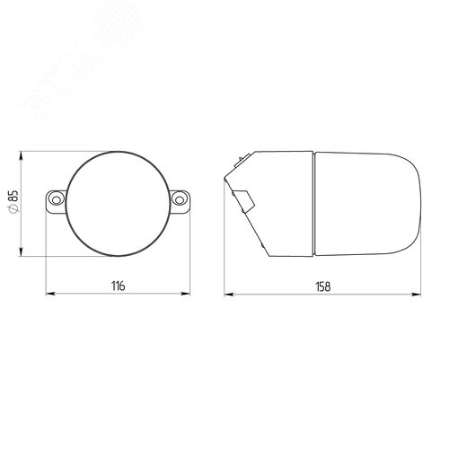 Светильник под лампу с цоколем Е27 НББ 01-60-002 - фото 6