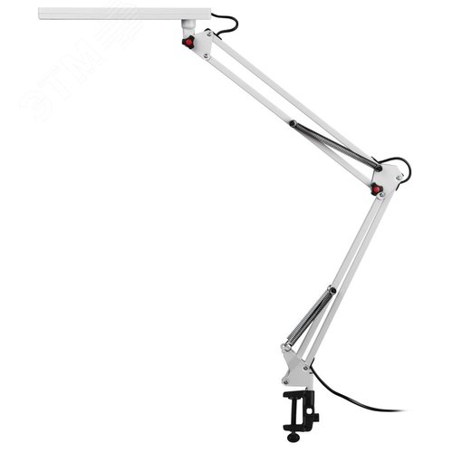 Светильник настольный ДНБ 8W NLED-507-8W-W светодиодный на струбцине белый - фото 3