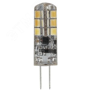 Лампа светодиодная LED 1.5Вт JC 4000К G4 нейтральный капсула 12V Б0033190 ЭРА - 3