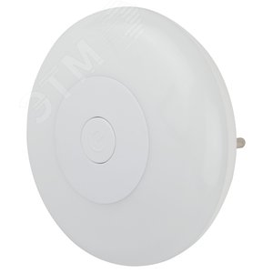 Ночник - светильник светодиодный NN-632-SW-W в розетку с выключателем белый - фото 1