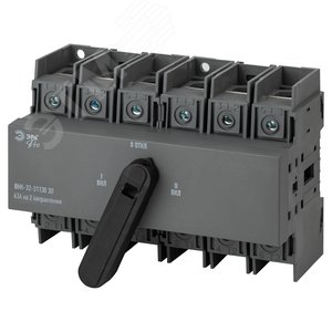 Изображение товара Выключатель-разъединитель ВНК-32-31130 PRO mvr30-3-063E 3П 63А на 2 направления с фронтальной рукояткой управления (шт)