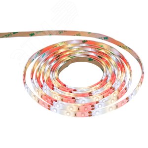 Лента светодиодная для растений полного спектра 3м IP65, с адаптером 12V в комплекте FITO-Strip Light-Rа90-3m - фото 1