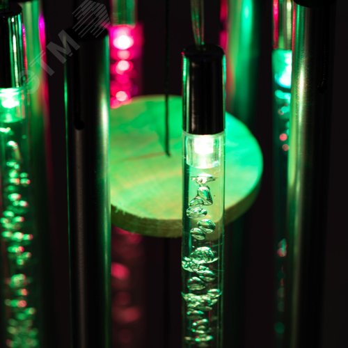 Светильник уличный ERASF22-46 на солнечной батарее садовый Солнечный ветер RGB 70 см - фото 3