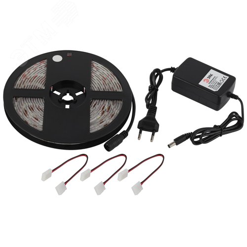 Комплект светодиодной ленты 14,4Вт/м 12В 6500К IP65 60LED/м 5050kit-14,4-60-12-IP65-6500-5m - фото 2