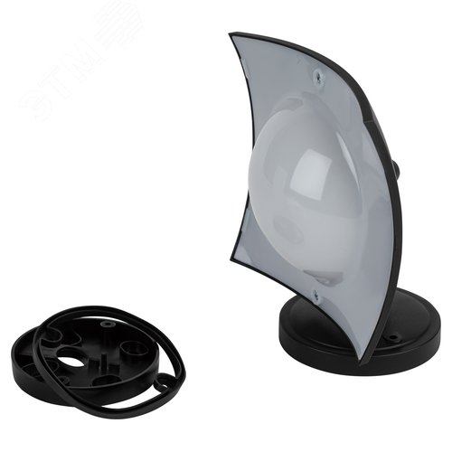 Светильник светодиодный ДБУ 8Вт 3000K IP44 07-8-004 Дели 4 черный 4 гранный - фото 4