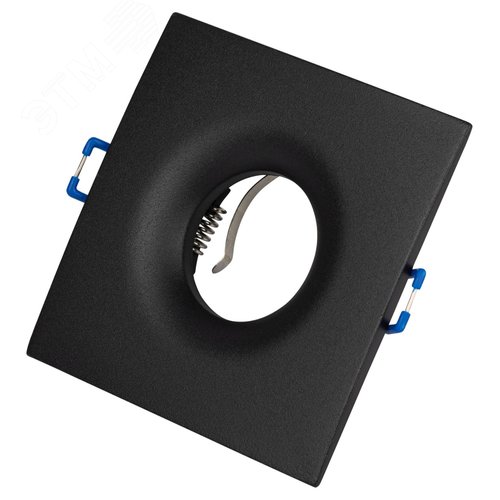 Светильник встраиваемый алюминиевый KL104 BK MR16 GU5.3 черный - фото 7