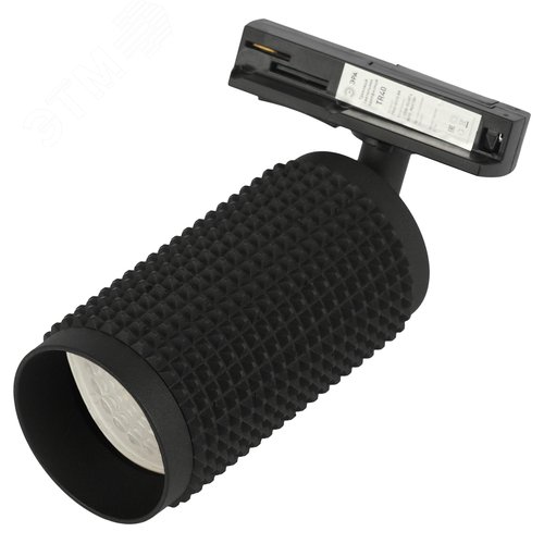 Светильник трековый однофазный ДВО TR40-GU10 BK под лампу MR16 черный - фото 6