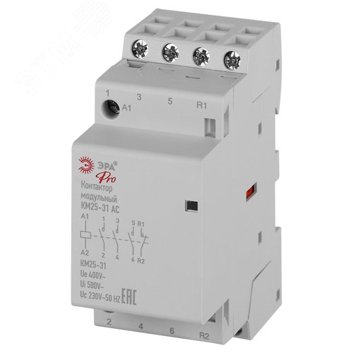 Изображение товара Контактор модульный PRO NO-902-331 КМ25-31 АС (шт)