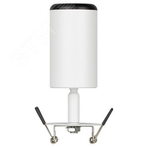 Светильник встраиваемый алюминиевый KL106 WH/BK MR16 GU5.3 белый/черный матовый - фото 4