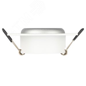 Светильник встраиваемый алюминиевый KL110 WH/SL MR16 GU5.3 белый/серебро матовый - фото 4