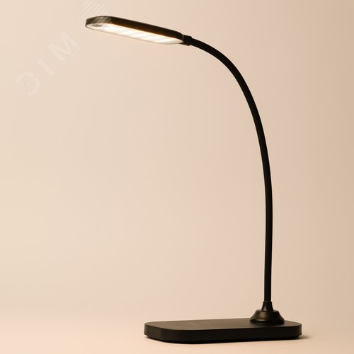 Светильник настольный светодиодный аккумуляторный 6Вт черный NLED-524-6W-BK - фото 11